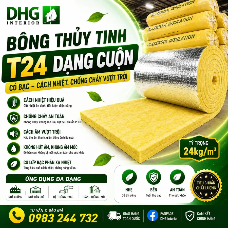 Bông Thủy Tinh T24 Có Bạc