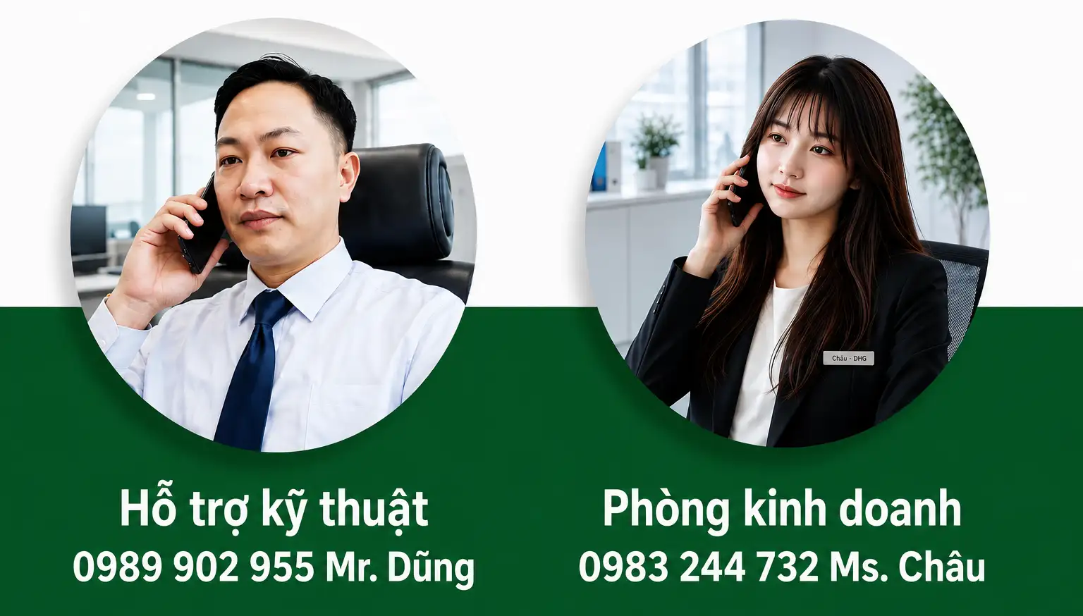 Danh thiếp công ty Nội Thất DHG