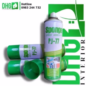Keo Xịt Đa Năng PJ-77: Giải Pháp Thi Công Siêu Tốc & Siêu Dính 3 Keo Xịt Đa Năng PJ-77