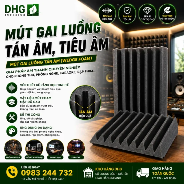 Mút Gai Luống Tán âm, Tiêu âm