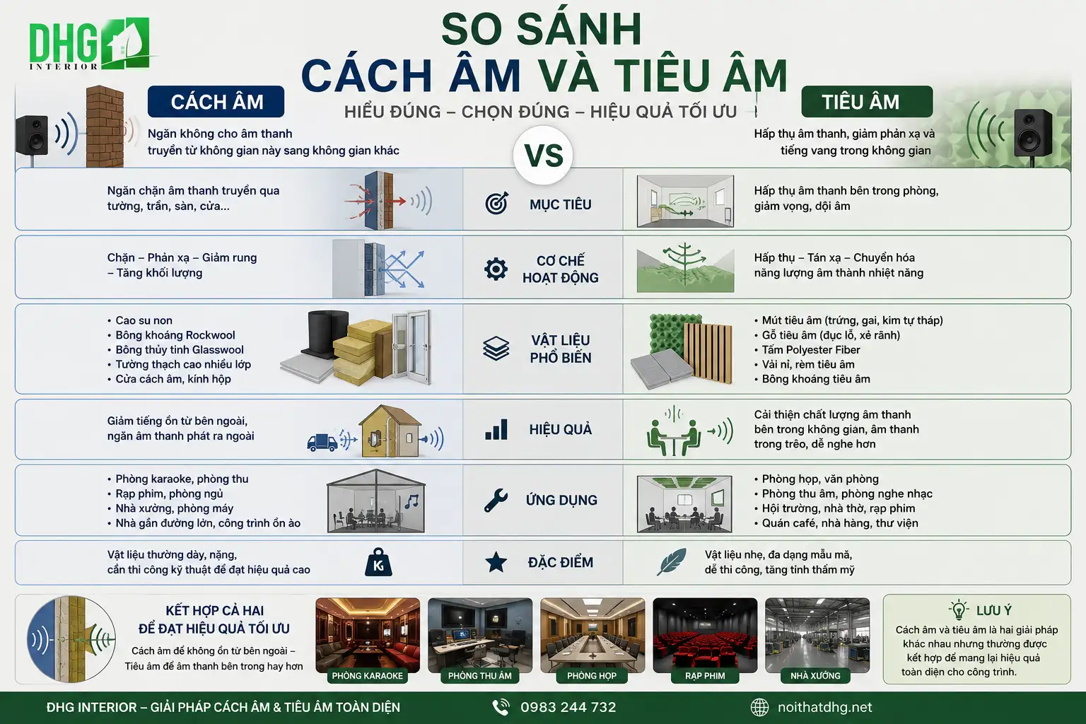 Cách âm và tiêu âm
