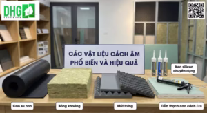 Top các vật liệu cách âm phổ biến và hiệu quả