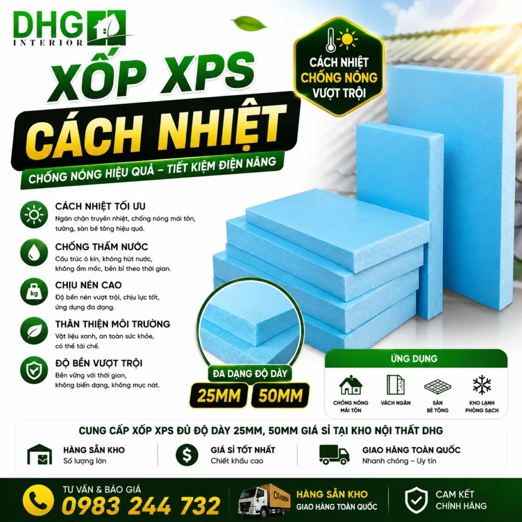 Báo giá xốp XPS 3 Báo giá xốp XPS