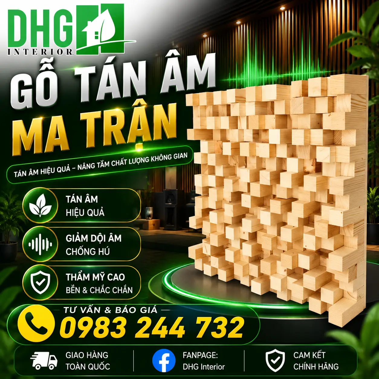 Gỗ Tán Âm Ma Trận - New Gỗ Tán Âm Ma Trận