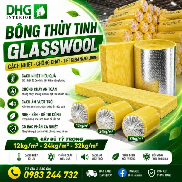 Báo Giá Bông Thủy Tinh