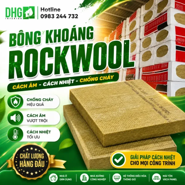 Báo Giá Bông Khoáng Rockwool