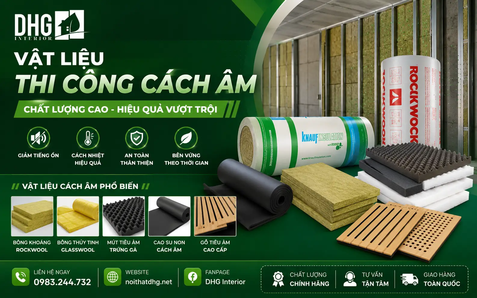 Thi Công Cách Âm Hiệu Quả Giúp Tăng Chất Lượng Công Trình Và Tiết Kiệm Chi Phí 3 Thi Công Cách Âm