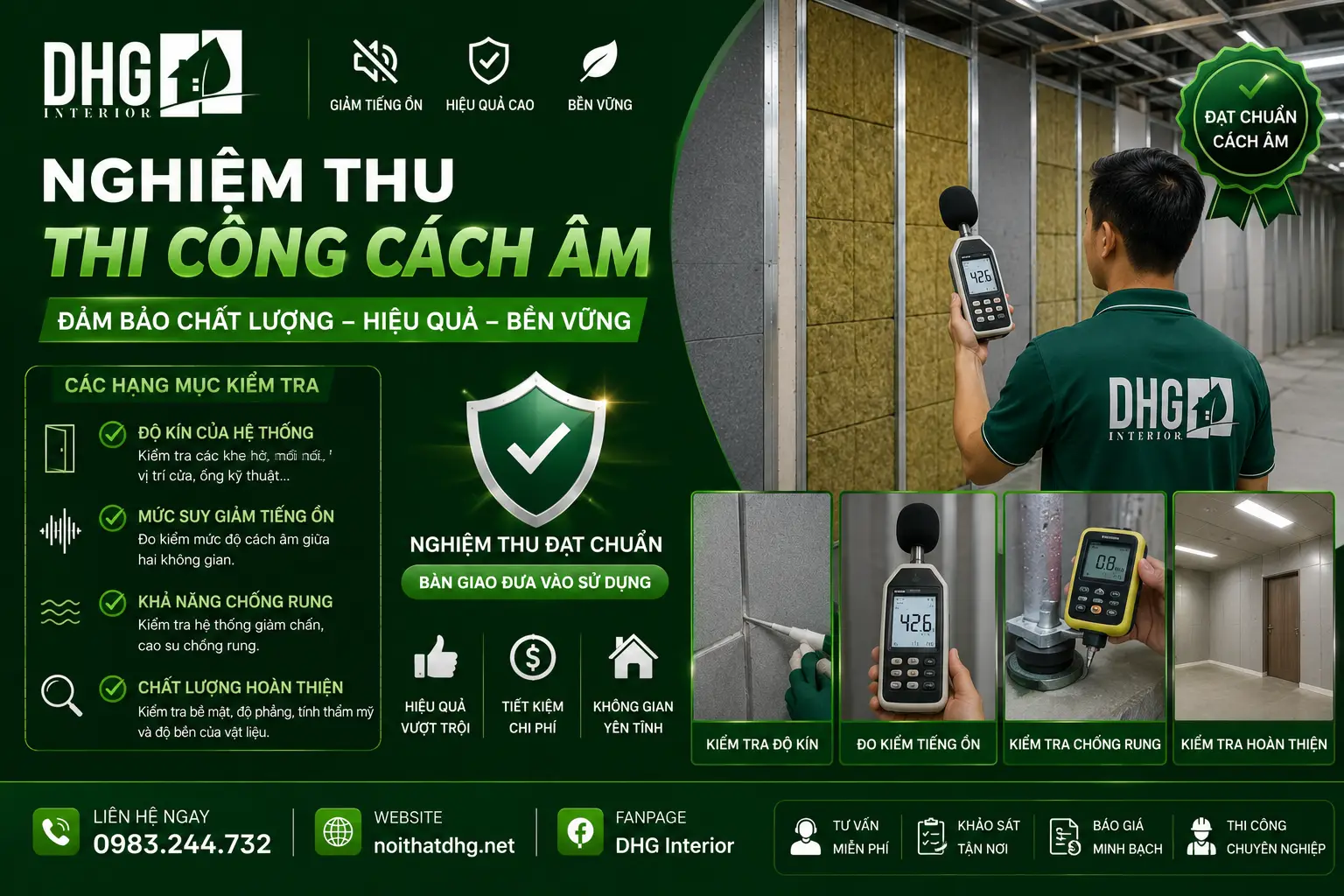 Thi Công Cách Âm Hiệu Quả Giúp Tăng Chất Lượng Công Trình Và Tiết Kiệm Chi Phí 6 Thi Công Cách Âm