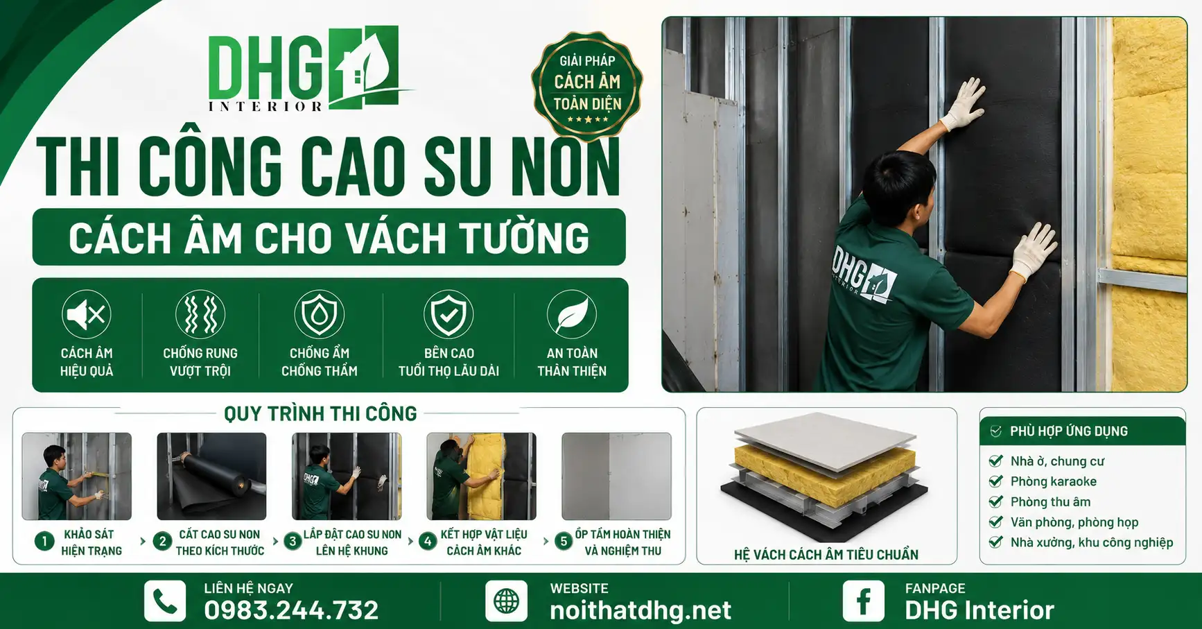 Cao Su Non Cách Âm Là Gì? Báo Giá, Ưu Điểm Và Ứng Dụng Mới Nhất 2026 4 Cao su non cách âm