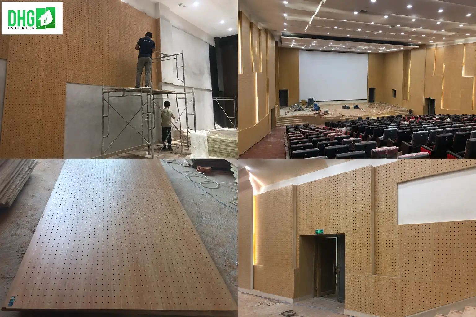 Gỗ Tiêu Âm Đục Lỗ – Giải Pháp Tiêu Âm Hiệu Quả Cho Mọi Không Gian 4 Gỗ Tiêu Âm Đục Lỗ